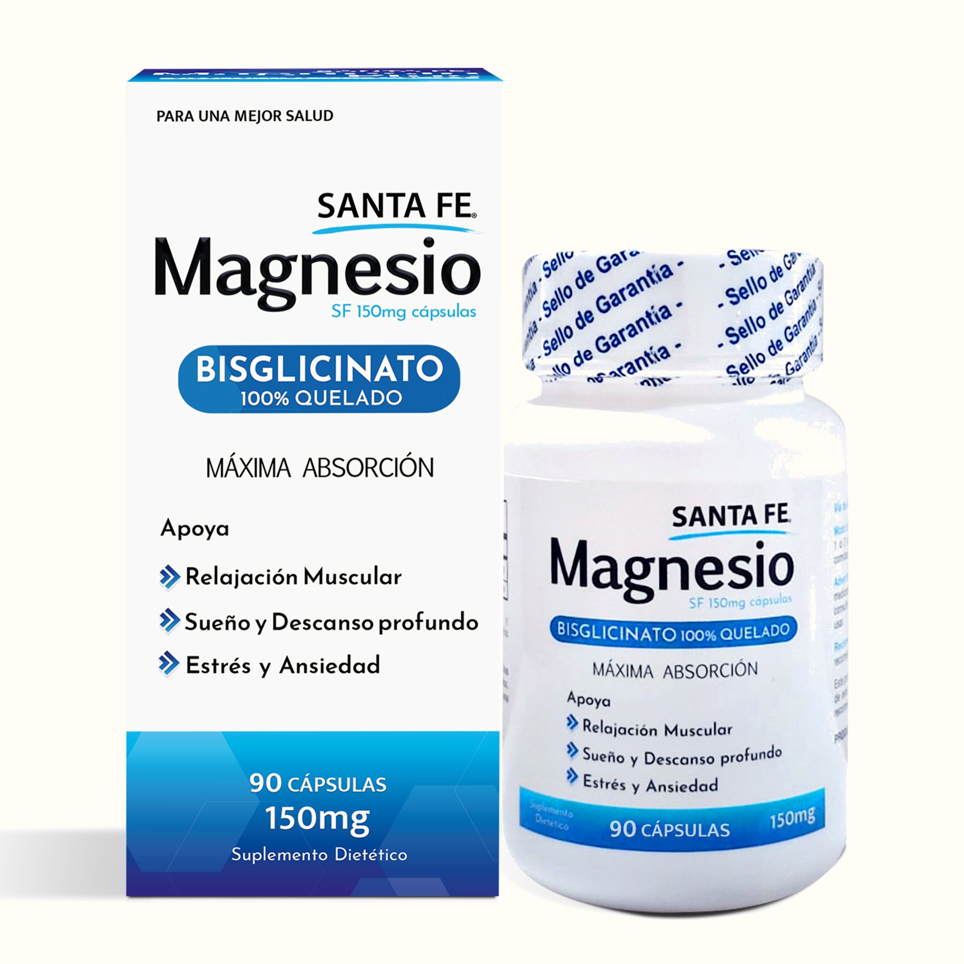 Magnesio Bisglicinato 100% Quelado
