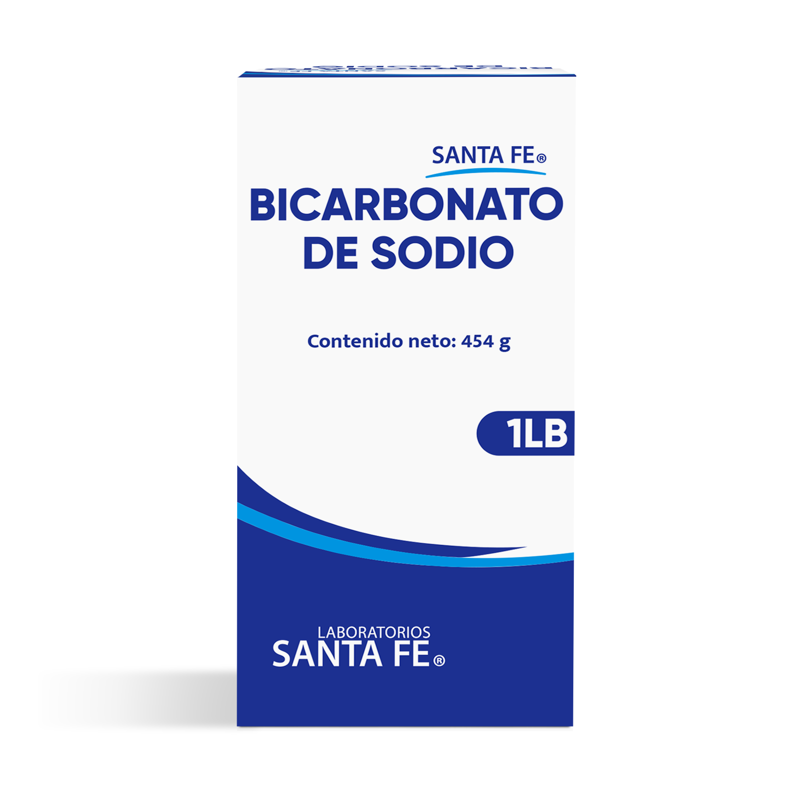 Bicarbonato sodio santa fe 1 libra frente