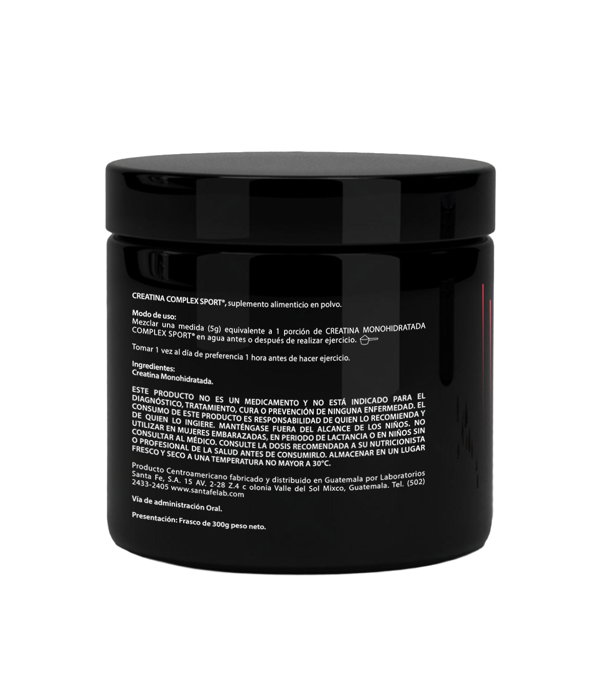 Creatina Monohidratada Complex Sport - Informacion del producto