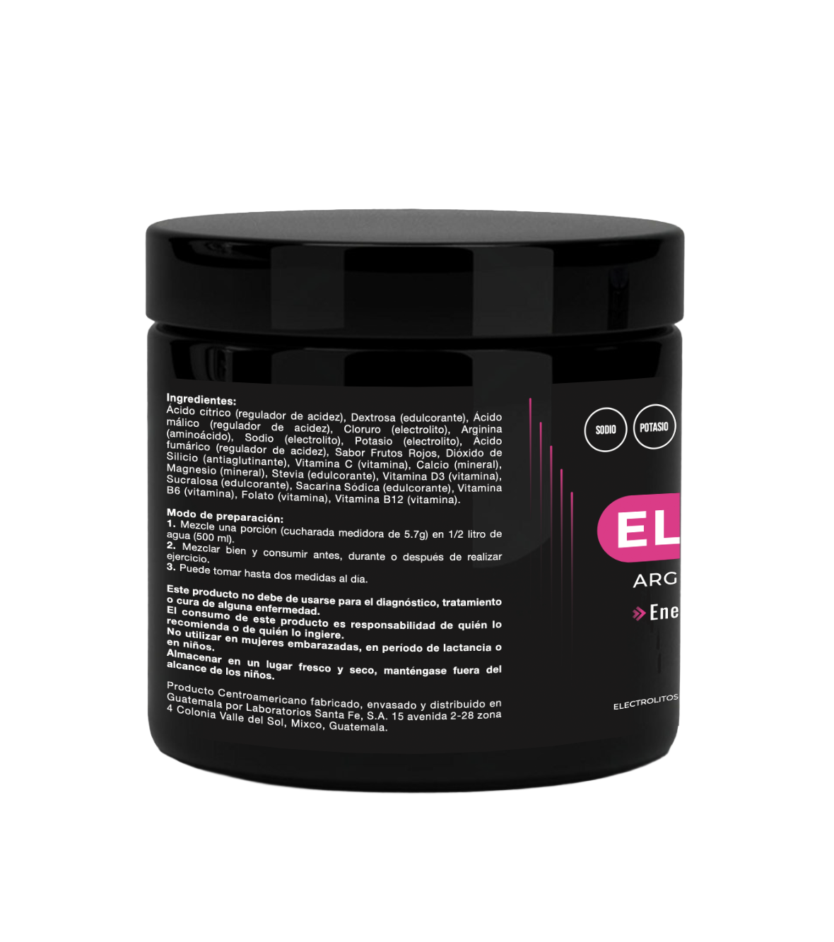 Electrolitos con Arginina Complex Sport Frutos Rojos - Informacion del producto