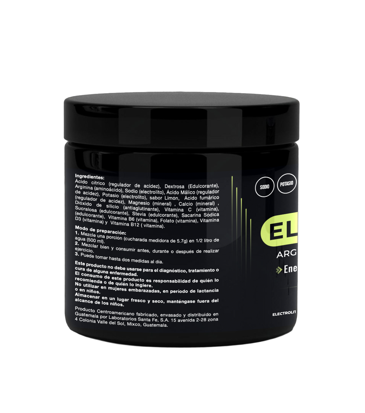 Electrolitos con Arginina Complex Sport Limon - Informacion del producto